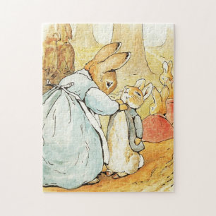 Mevrouw Bunny neemt afscheid van Beatrix Potter Legpuzzel