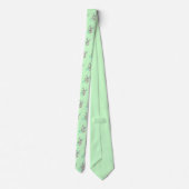 Mevrouw Butterfly, grafische illustratie Stropdas (Achterkant)