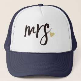 Mevrouw Calligraphy Personalized-2 Trucker Pet