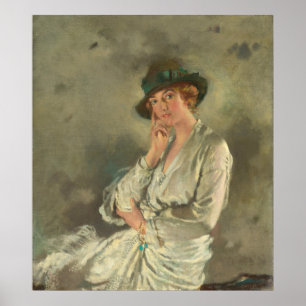 Mevrouw Cartrap - Sir William Orpen Fine Art Poste Poster