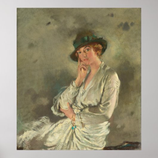 Mevrouw Cartrap - Sir William Orpen Fine Art Poste Poster (Voorkant)