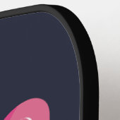 Mevrouw CEO vangt elke opportuniteit bedrijfseigen Pickleball Paddle (Links Detail)