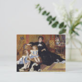 Mevrouw Charpentier van Renoir Impressionist Paint Briefkaart (Staand voorkant)