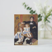 Mevrouw Charpentier van Renoir Impressionist Paint Briefkaart (Staand voorkant)