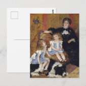 Mevrouw Charpentier van Renoir Impressionist Paint Briefkaart (Voorkant / Achterkant)