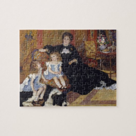 Mevrouw Charpentier van Renoir Impressionist Paint Legpuzzel (Horizontaal)