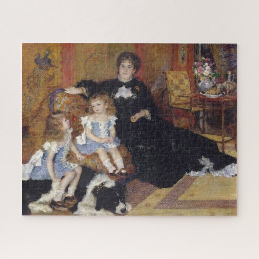 Mevrouw Charpentier van Renoir Impressionist Paint Legpuzzel (Horizontaal)