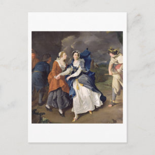 Mevrouw Cibber (1714-66) als Cordelia, 1755 (olie Briefkaart