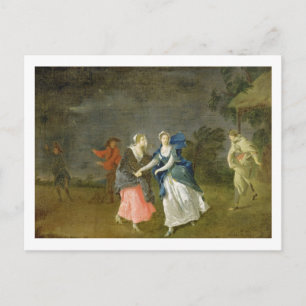 Mevrouw Cibber als Cordelia, c.1755 (olie op doek) Briefkaart