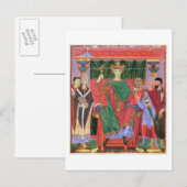 mevrouw Cim.4453 f.42r Heilige Romeinse keizer Ott Briefkaart (Voorkant / Achterkant)