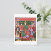 mevrouw Cim.4453 f.42r Heilige Romeinse keizer Ott Briefkaart (Staand voorkant)