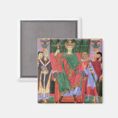 mevrouw Cim.4453 f.42r Heilige Romeinse keizer Ott Magneet (Voorkant / Achterkant)