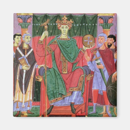 mevrouw Cim.4453 f.42r Heilige Romeinse keizer Ott Magneet (Voorkant)