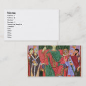 mevrouw Cim.4453 f.42r Heilige Romeinse keizer Ott Visitekaartje (Voorkant / Achterkant)