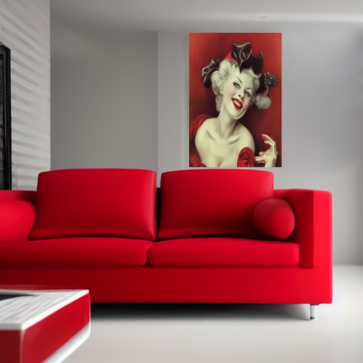 Mevrouw Claus | AI Art Poster