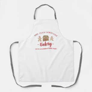 Mevrouw Claus Bakery Kerstmis, Midden-Schort Schort