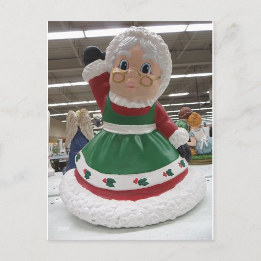 Mevrouw Claus Briefkaart (Voorkant)