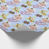 Mevrouw Claus Cadeaupapier (Hoek)