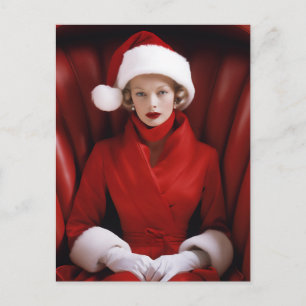  mevrouw Claus Feestdagenkaart