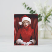 mevrouw Claus Feestdagenkaart (Staand voorkant)