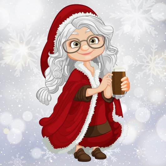 Mevrouw Claus Keramisch Ornament