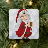 Mevrouw Claus Keramisch Ornament
