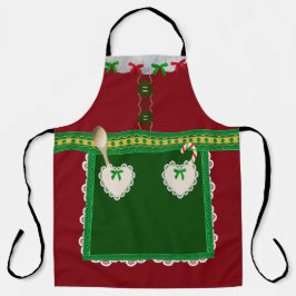 Mevrouw Claus Kerstmis Apron Schort