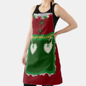 Mevrouw Claus Kerstmis Apron Schort (Insitu)