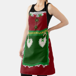 Mevrouw Claus Kerstmis Apron Schort