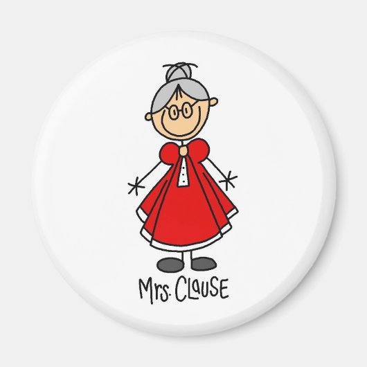 Mevrouw Claus magneet (Voorkant)