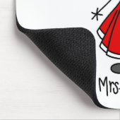 Mevrouw Claus muismat (Hoek)