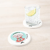 Mevrouw Claus, onderzetter zandsteen (Zijkant)