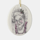 Mevrouw Claus Ornament (Rechts)