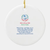 Mevrouw Claus Ornament (Achterkant)