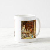 Mevrouw Claus & Santas Elves bakken kerstkoekjes Koffiemok (Voorkant rechts)