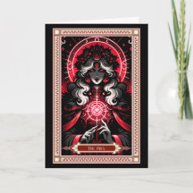 mevrouw Claus TAROT Kaart