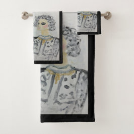 mevrouw Coco Famous Paris Designer Bad Handdoek