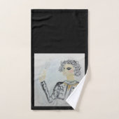 mevrouw Coco Famous Paris Designer Bad Handdoek (Handdoek)