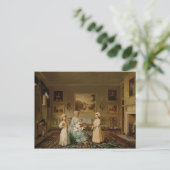 Mevrouw Congreve en haar kinderen Briefkaart (Staand voorkant)