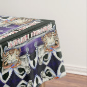 Mevrouw Crabtree, de Nieuwe Wereld Tafelkleed (Voorbeeld)