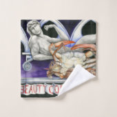 mevrouw Crabtree , winnaar van de nieuwe wereld Bad Handdoek (Wasdoekje)