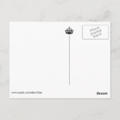Mevrouw Crown Briefkaart (Achterkant)
