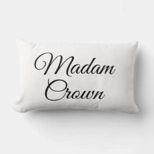Mevrouw Crown Kussen