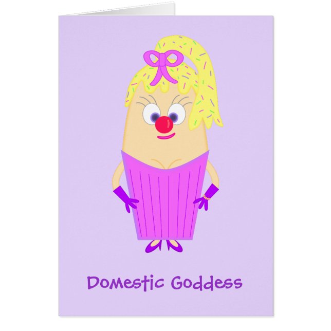 Mevrouw Cupcake: Binnenlandse godin (Voorkant)