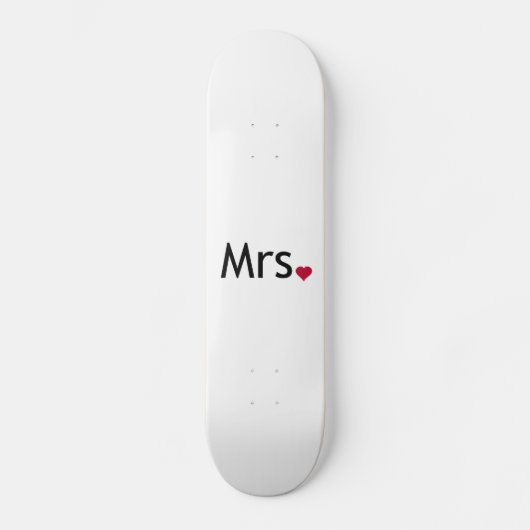 Mevrouw - de helft van de heer en mevrouw set skateboard (Voorkant)
