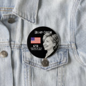 Mevrouw de secretaris (Ronde) Ronde Button 7,6 Cm (In situ)