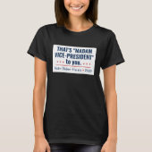Mevrouw de vice-President Kamala Harris Biden 2020 T-shirt (Voorkant)