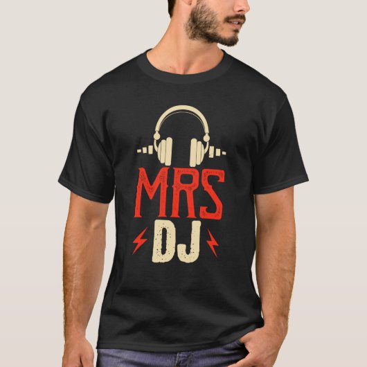 Mevrouw DJ T-shirt (Voorkant)