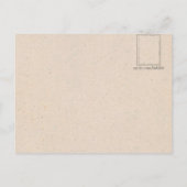 Mevrouw Dormouse Knitting Briefkaart (Achterkant)