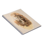 Mevrouw Dormouse Knitting Notitieboek (Rechterzijde)